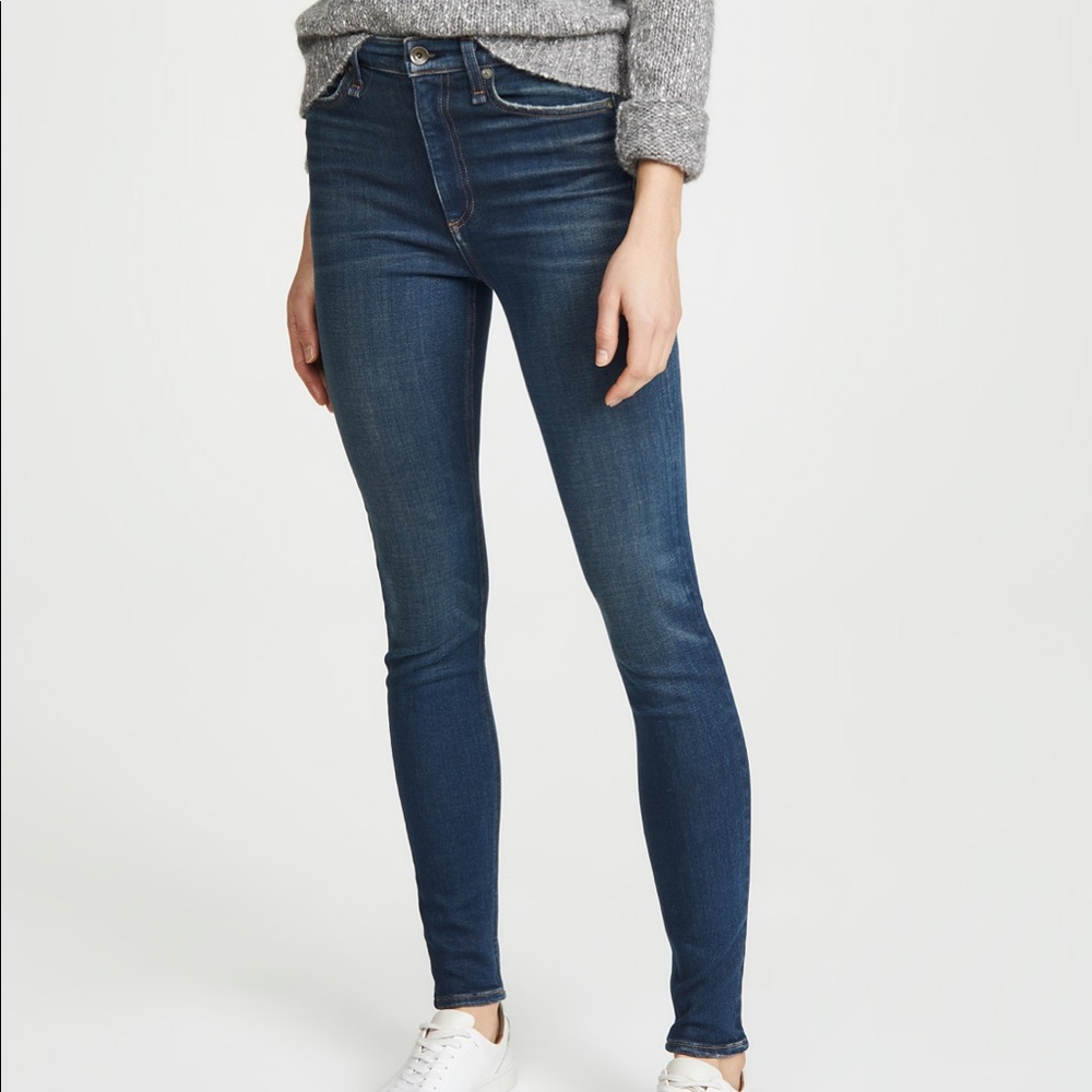 Rag & Bone Jean / Nina High Rise Skinny Jeans